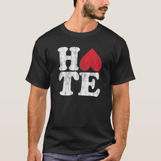 T-shirt Haine : l'Anti-Amour (Devant)