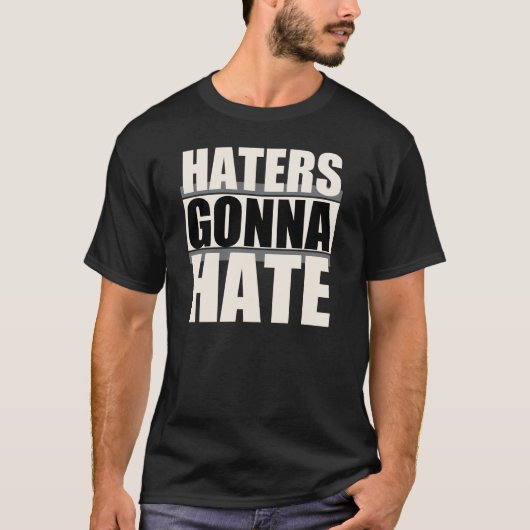 T-shirt Haineux allant détester (Devant)