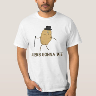 T-shirt Haineux allant détester et Taters allant à Tate