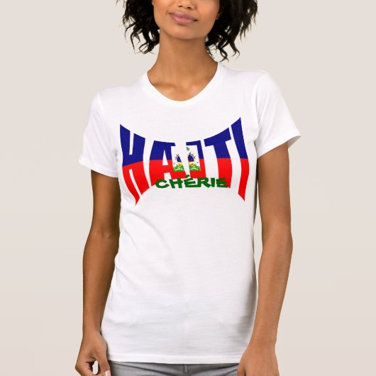 T-SHIRT HAÏTI CHÉRIE (Devant)