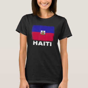 T-shirt Haïti Drapeau Soutien Peuple Haïtien Femmes Hommes