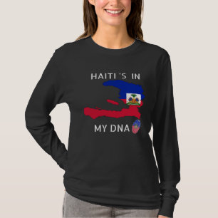 T-shirt Haïti est dans mon ADN Jour du drapeau haïtien Fie