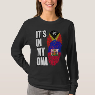 T-shirt Haïti Et Le Timorais Mélangent L'ADN Patrimoine Du