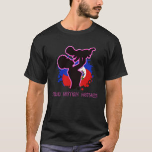 T-shirt Haïti Jour du Drapeau Haïtien Fier Femme Ayiti Gir