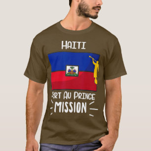 T-shirt Haïti Por au Prince Mormon LDS Mission Don