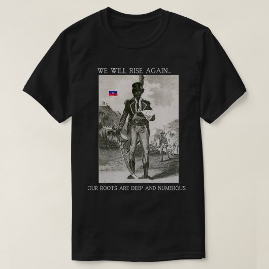T-shirt Haïti Vintage préparé (Design devant)