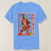 T-shirt Hakeem Olajuwon Retro Style 90s Trading d (Design devant)