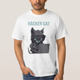 T-shirt Haker Cat