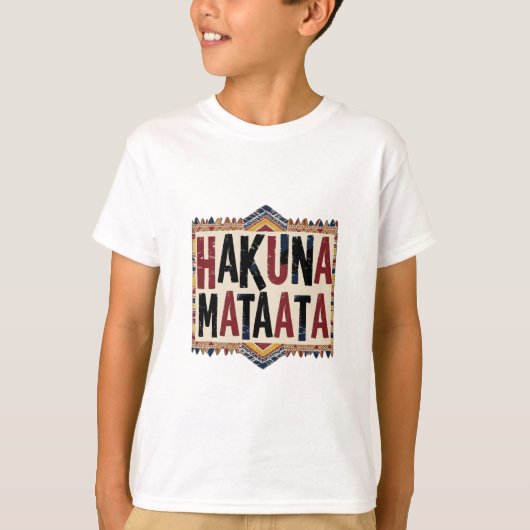 T-shirt Hakuna Matata (Devant)
