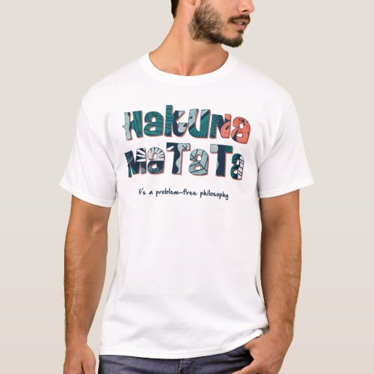 T-shirt Hakuna Matata (Devant)