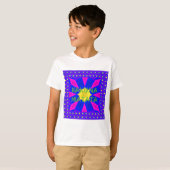 T-shirt Hakuna Matata Beautiful Amazing Design Colors (Devant entier)
