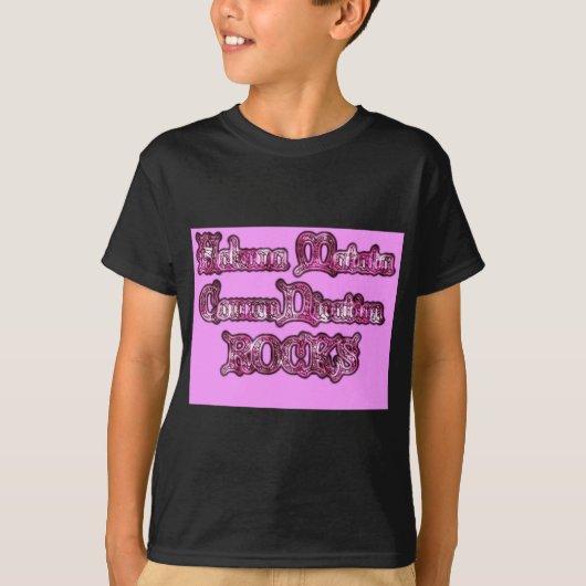 T-shirt Hakuna Matata Communication ROCKS Art Print (Devant)