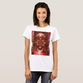 T-shirt Hakuna Matata Halloween Masque Kaleidoscope Abstra (Devant entier)