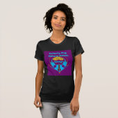 T-shirt "Hakuna Matata Kenya" Papillon Art Imprimer/Graphi (Devant entier)