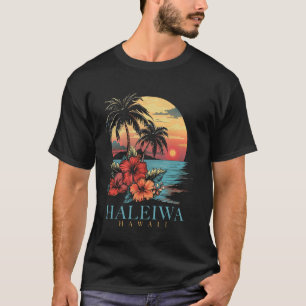 T-shirt Haleiwa Hawaii Aloha Hawaii Surf Surfer Vintage