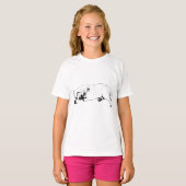T-shirt Half Doze, toujours en charge (Devant entier)
