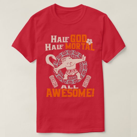 T-shirt Half God Half Mortal Tous stupéfiant (Design devant)