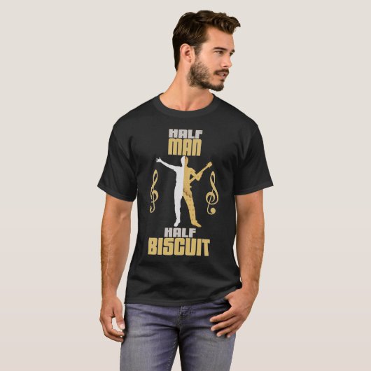 T-shirt Half Man Half Biscuit (Devant entier)