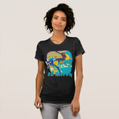 T-shirt Half Moon Bay Surf (Devant entier)