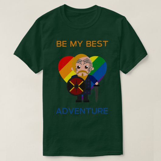 T-shirt Halfdan Love Valentine (Design devant)
