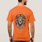 T-shirt Halftone Roar Lion Tee** (Dos)