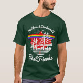 T-shirt Halifax et Dartmouth Bestfriends Nouvelle-Écosse c (Devant)