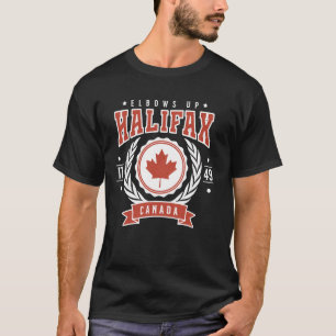 T-shirt Halifax Nouvelle-Écosse Canada Coude à coude Anti-