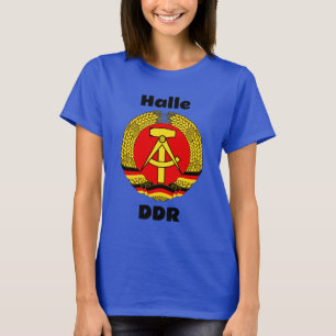 T-shirt Halle, Allemagne de l'Est (DDR, RDA)