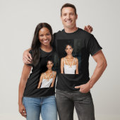 T-shirt Halle Berry - Poster (Unisexe)