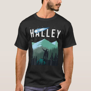 T-shirt Halley s Comet Night Sky Système solaire Astron sp