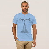 T-shirt Hallgrímskirkja, Reykjavík, Islande (Devant entier)