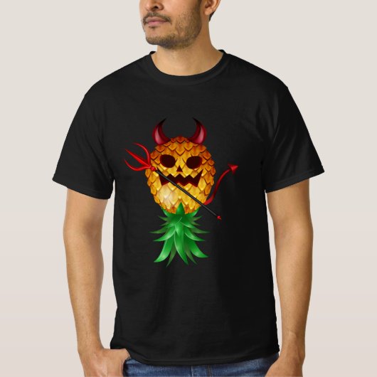 T-shirt Hallo Devil Horn Hallo (Devant)