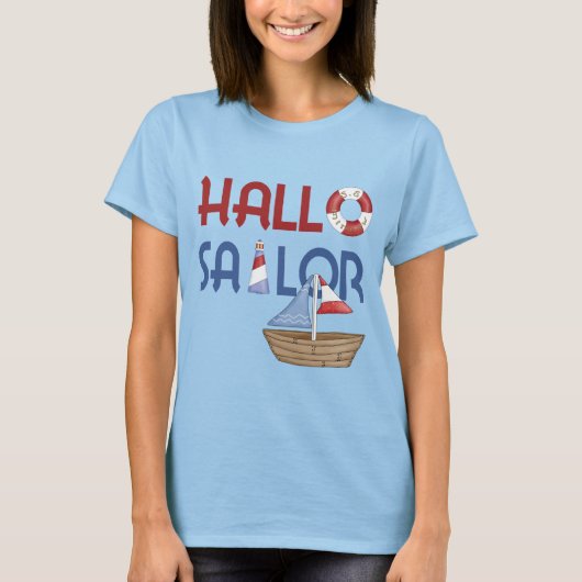 T-shirt Hallo Sailor (Devant)