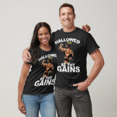 T-shirt Hallow Be Thains Gains drôle Swole Jesus Bodybuild (Unisexe)