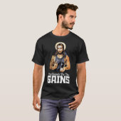 T-shirt Hallow Be Thains Jesus Poids Lifting entraînement (Devant entier)