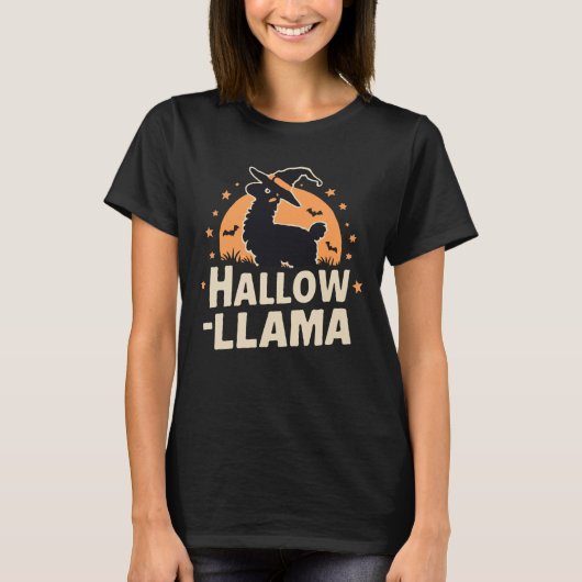 T-shirt Hallow-Llama (Devant)