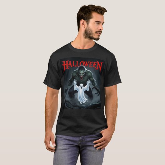 T-shirt Halloween (Devant entier)