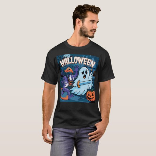 T-shirt Halloween (Devant entier)