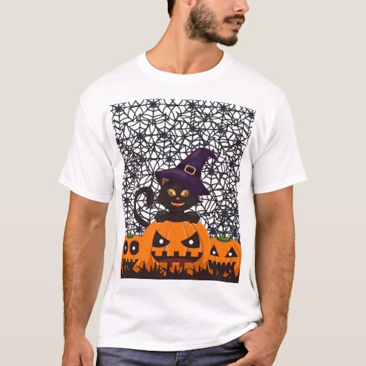 T-shirt Halloween! 🎃 👻 (Devant)