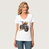 T-shirt Halloween2003 Harley-Davidson Softail Night Train  (Devant entier)
