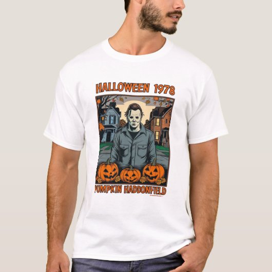 T-shirt Halloween 1978 Holiday Spooky Myers (Devant)