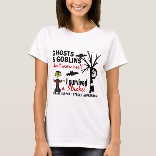 T-shirt Halloween 1 survivant de course (Devant)