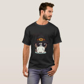 T-shirt Halloween 2023 Cat Chatte Chatte Chatte Casquette (Devant entier)
