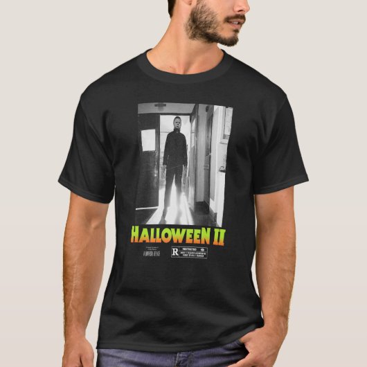 T-shirt Halloween 2 Michael Myers Portrait Poster (Devant)