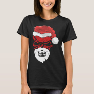 T-shirt Halloween and Christmas Skull Graphic Tees Hallowe