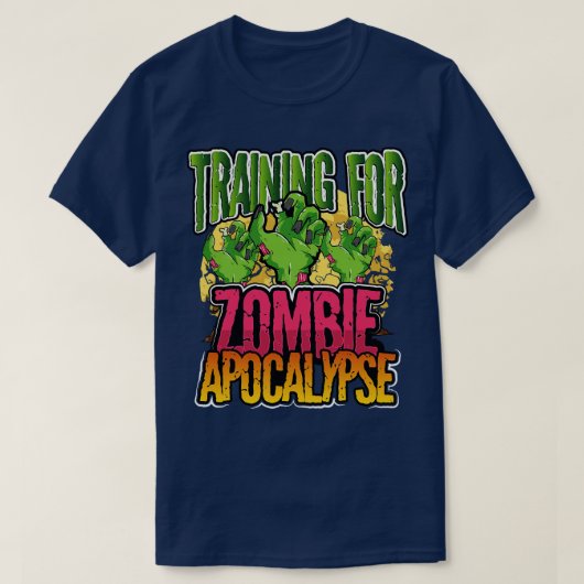 T-shirt Halloween Apocalypse (Design devant)