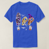 T-shirt Halloween ASL, LSF à la main Ghost Sourd P (Design devant)