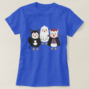 T-shirt Halloween au poulet mignon - Poulets amusa