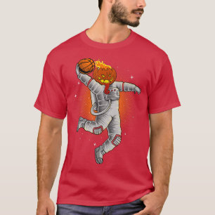 T-shirt Halloween Basketball Player Astronaut Pumpkin Jack