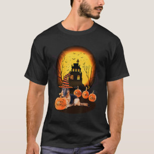 T-shirt Halloween berger allemand pour enfants maman papa